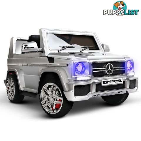 Kids Ride on Car with Remote Control Silver