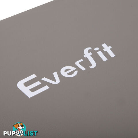 Trifold Exercise Mat Floor Grey