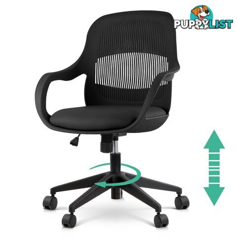 Modern Office Desk Chair  - Black