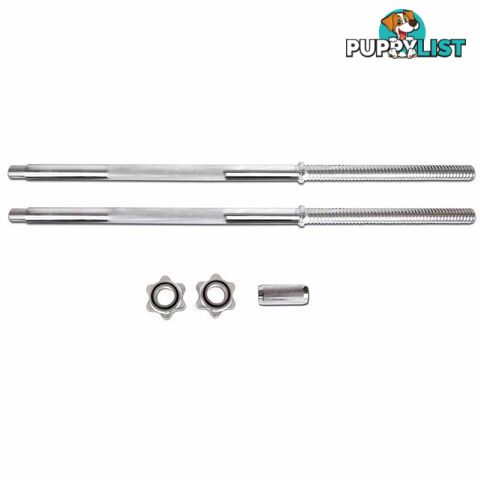 168CM Steel Weight Barbell with Spring Collars