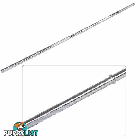 168CM Steel Weight Barbell with Spring Collars