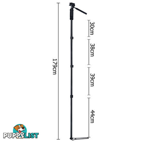 Digital Camera DSLR Monopod 180cm