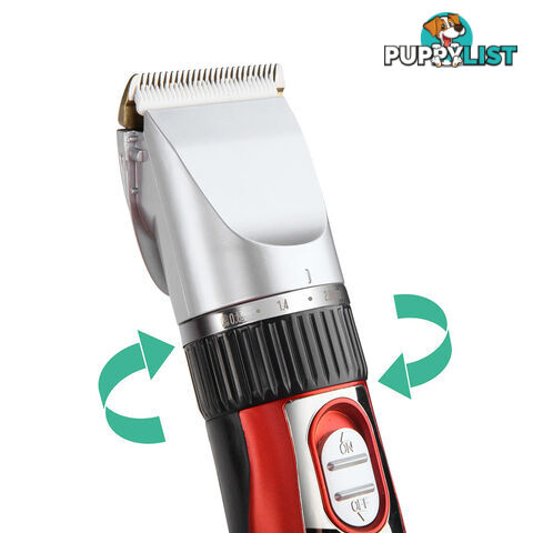 Cordless Pet Grooming Clipper Kit