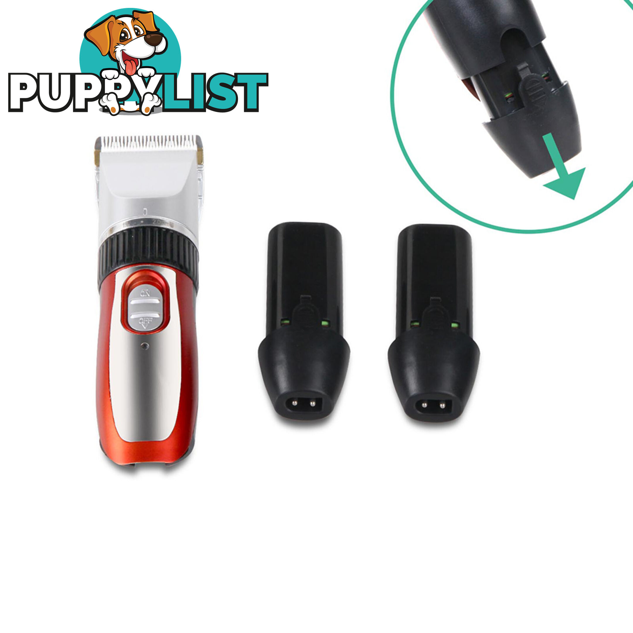 Cordless Pet Grooming Clipper Kit