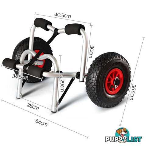 Heavy Duty Aluminium Kayak Trolley _ 100KG