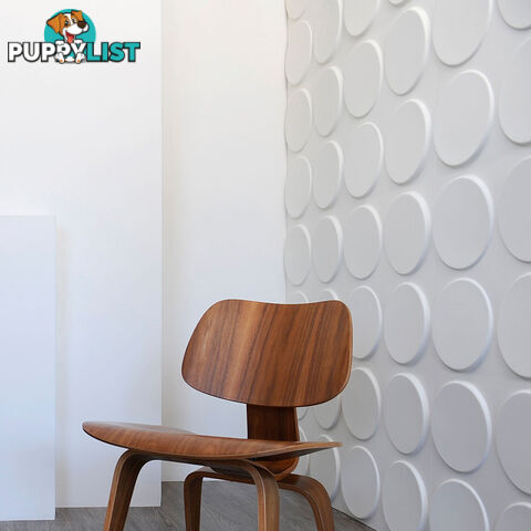 12 Pcs 3D Ellip Design Wall Panel