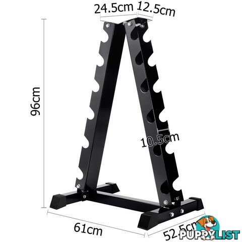 Vertical Dumbbell Storage Rack 6 Pairs