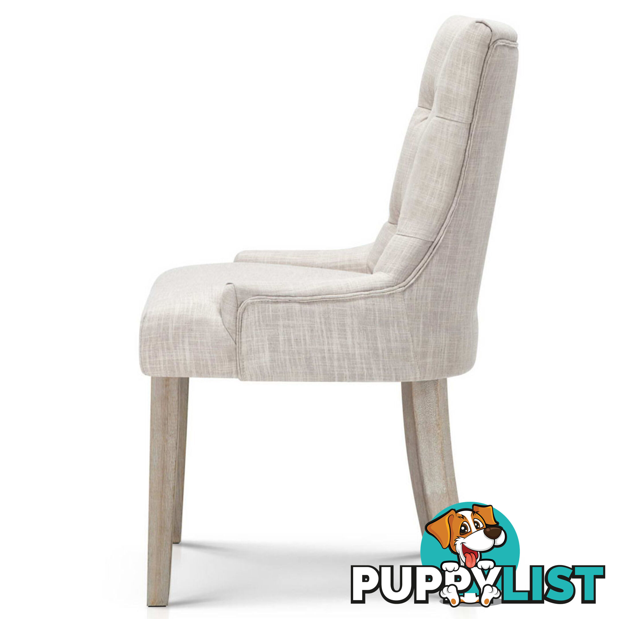 French Provincial Dining Chair - Beige