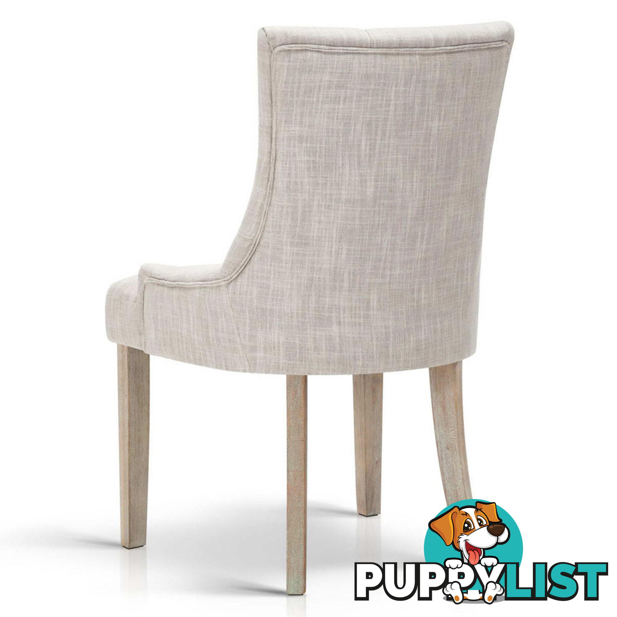 French Provincial Dining Chair - Beige