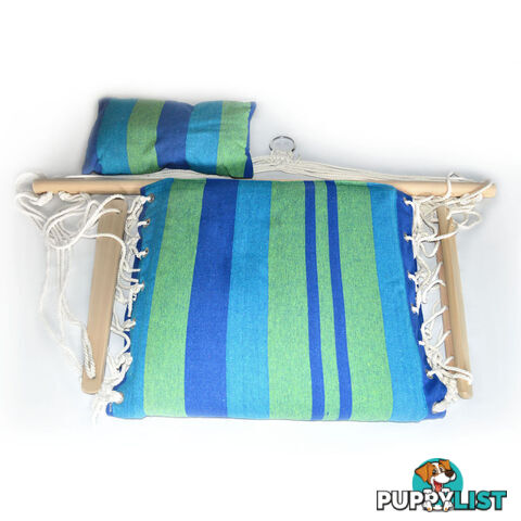 Hammock Swing Chair Blue Green