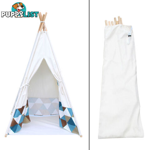 4 Poles Teepee Tent w/ Storage Bag