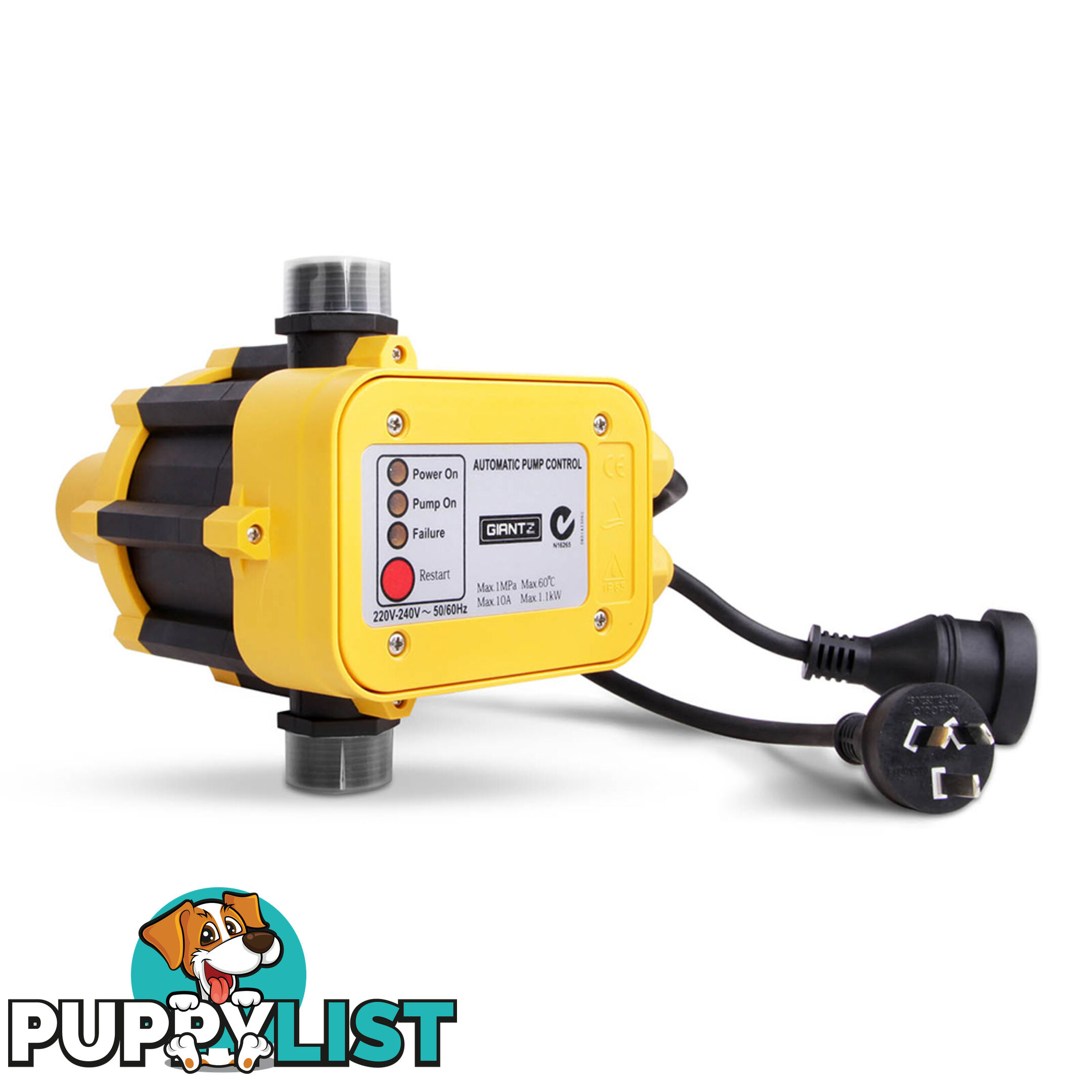 Weatherproof  2500W  9000L/H Flow Rate Pressure Pump