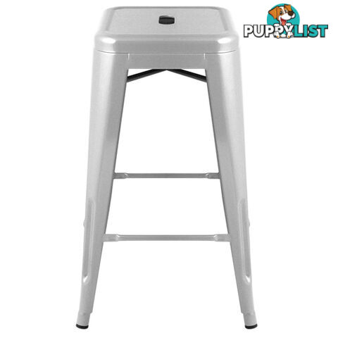 Set of 4 Replica Tolix Kitchen Bar Stool 66cm Metal