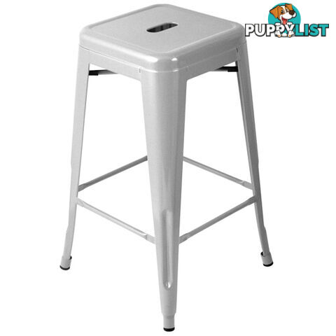 Set of 4 Replica Tolix Kitchen Bar Stool 66cm Metal