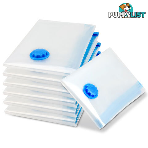 Set of 12 Vacuum Storage Bags 80 x 120cm