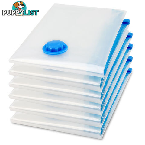 Set of 12 Vacuum Storage Bags 80 x 120cm