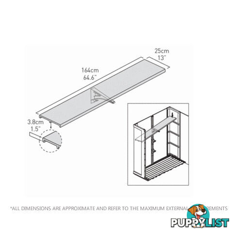 Keter 6 Ft. Accessory Kit