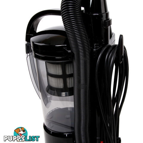 Upright Cyclonic Vacuum Cleaner Bagless HEPA Filter Black