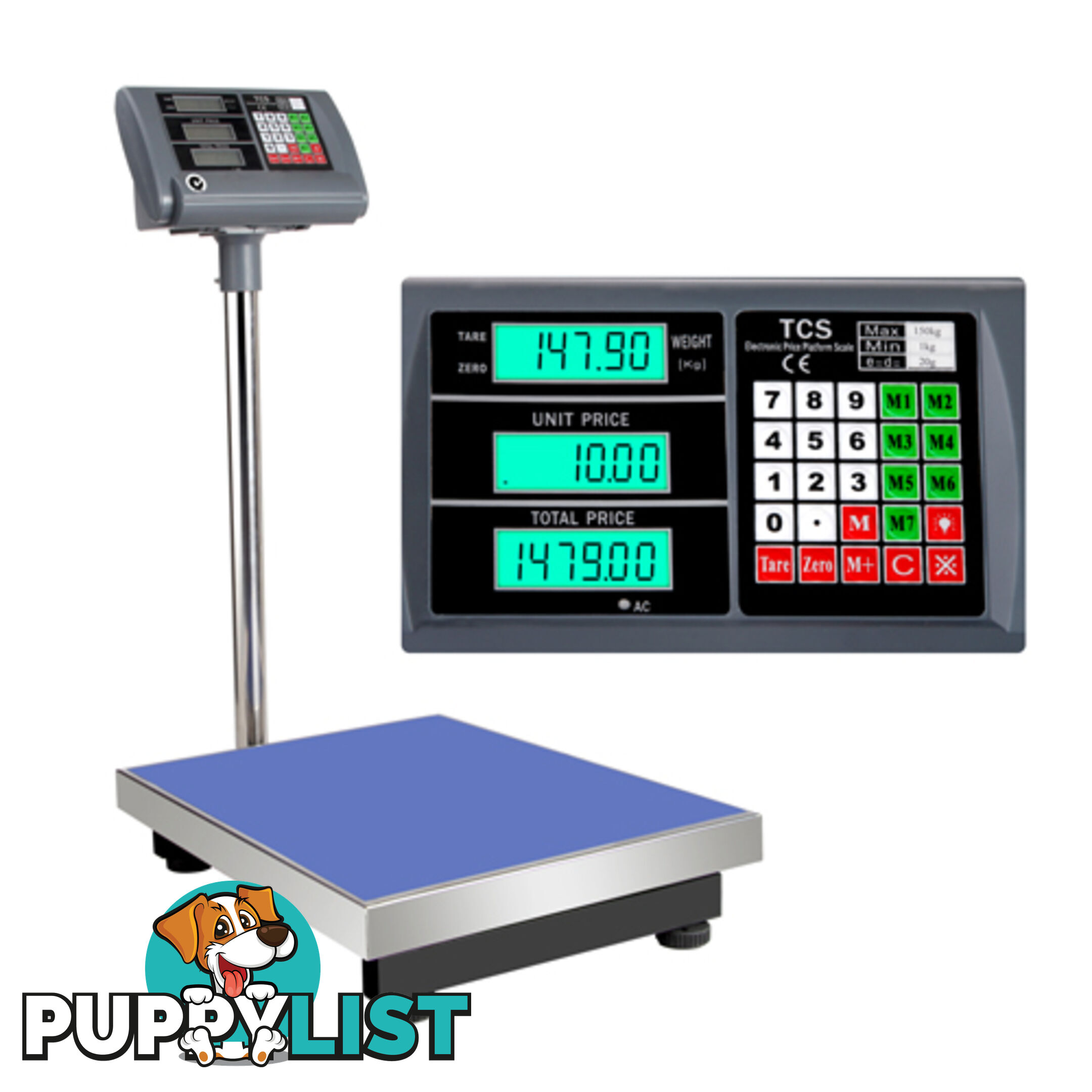 Electronic Computing Platform Digital Scale 150kg