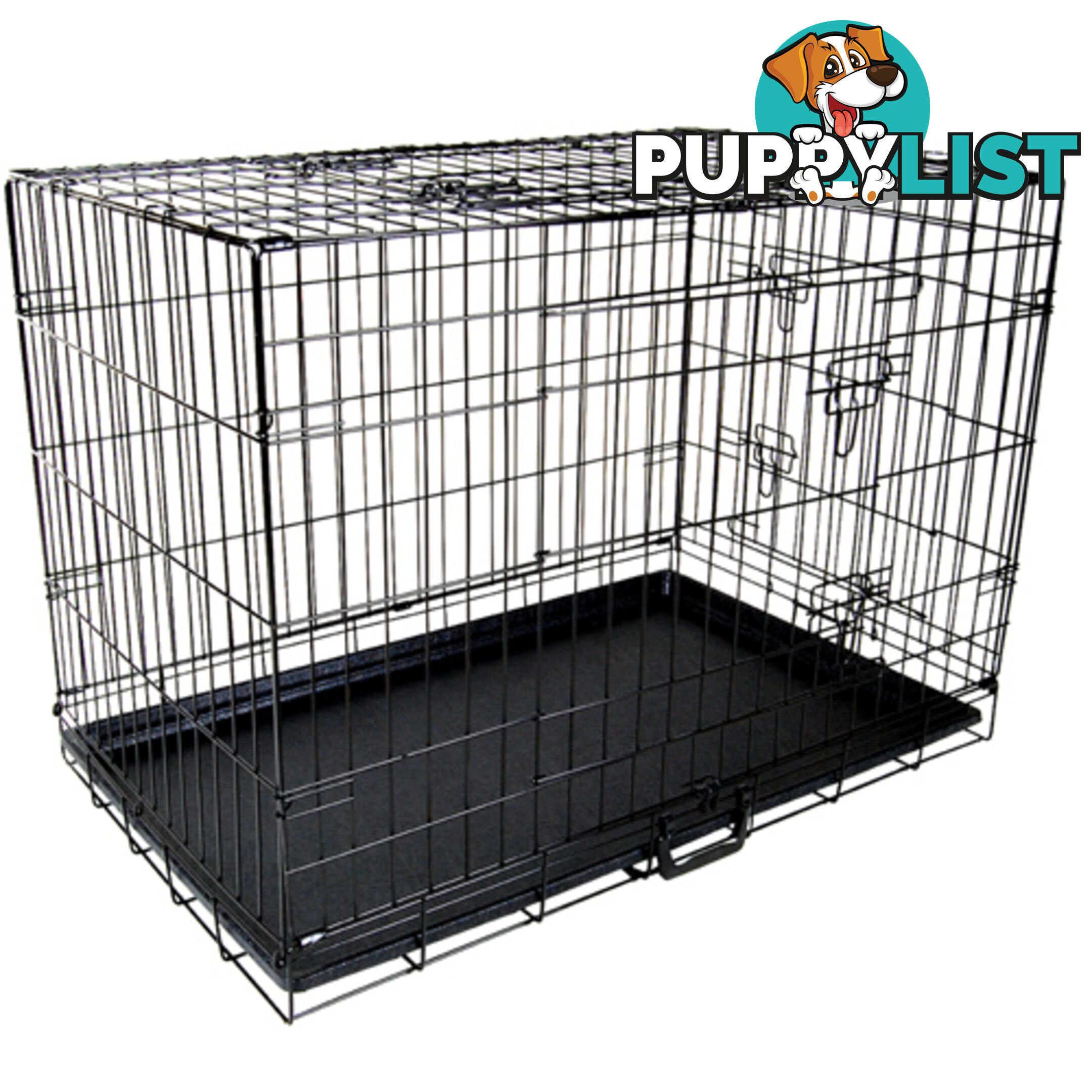 42 Inch Metal Collapsible Dog Cage