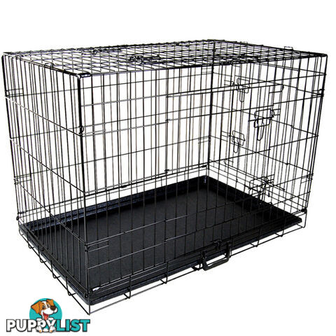 42 Inch Metal Collapsible Dog Cage