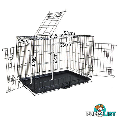 42 Inch Metal Collapsible Dog Cage