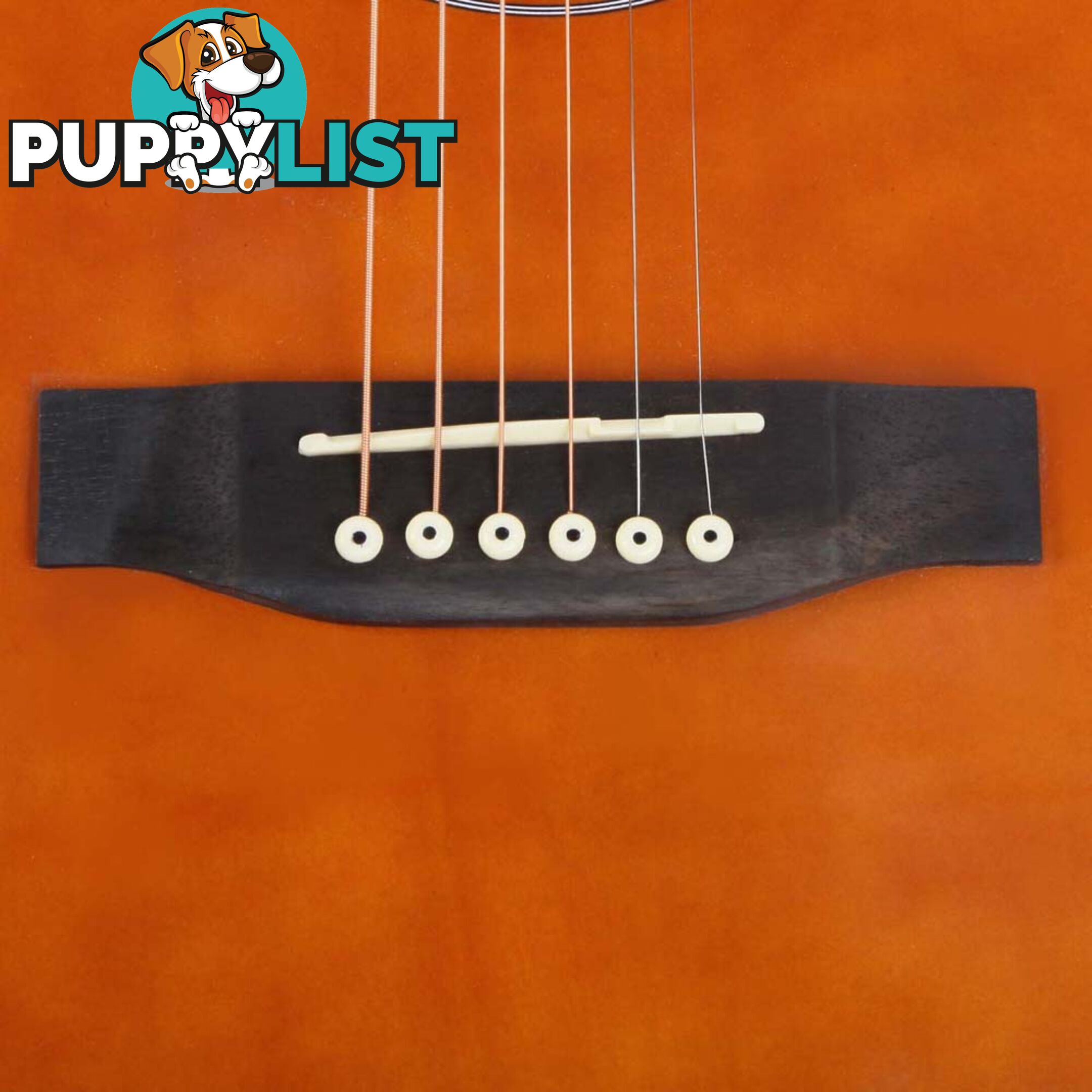 Acoustic Cutaway Steel-Stringed Guitar 41"