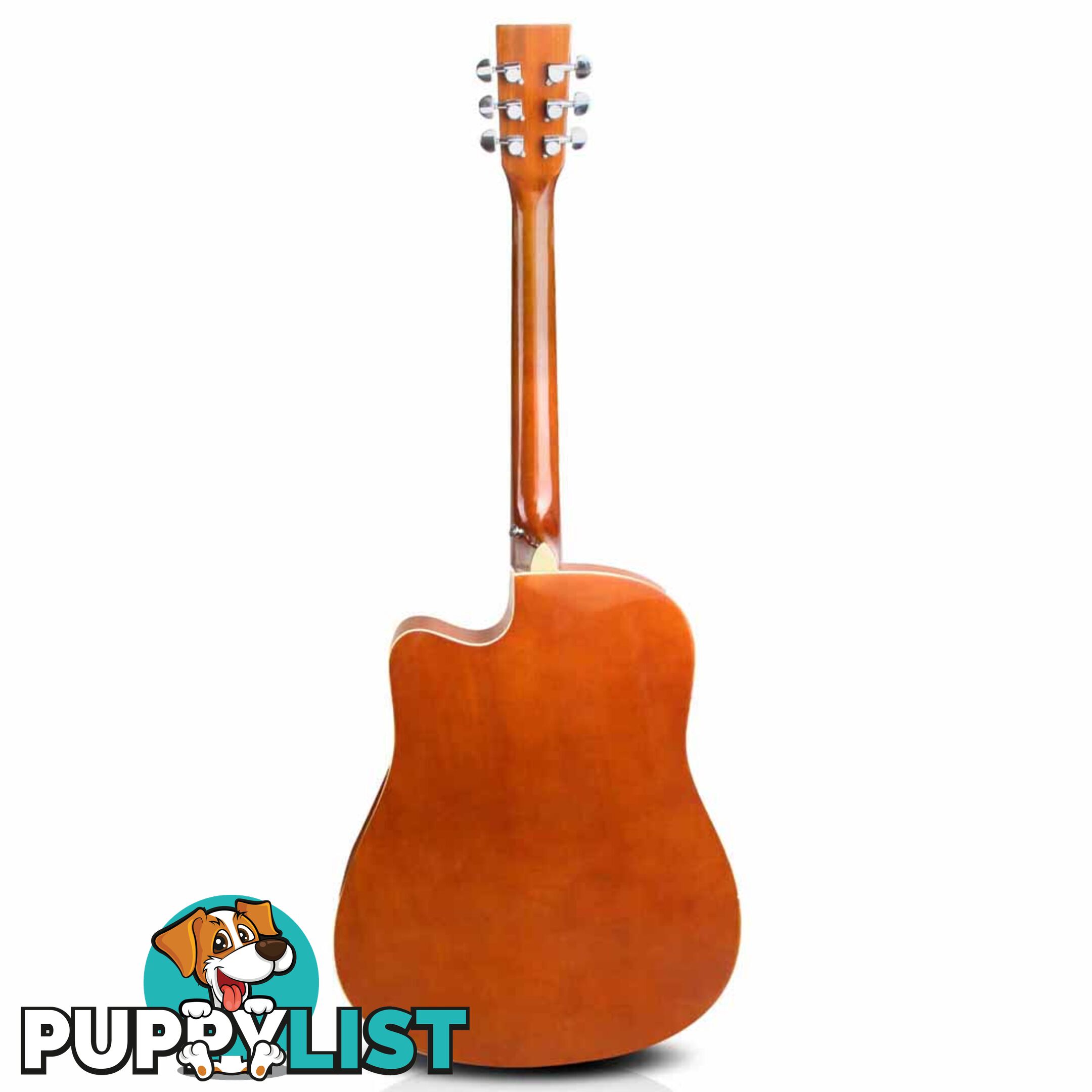 Acoustic Cutaway Steel-Stringed Guitar 41"