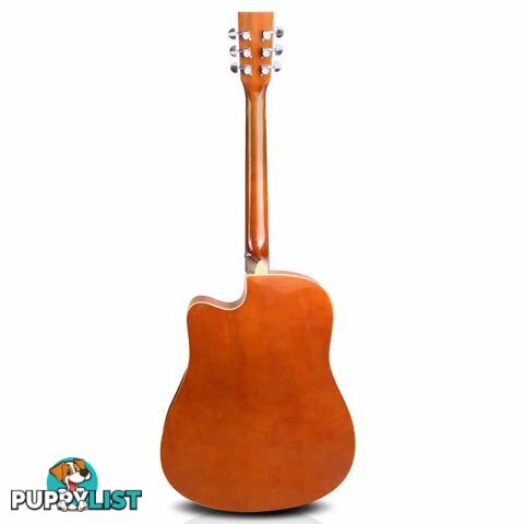 Acoustic Cutaway Steel-Stringed Guitar 41"