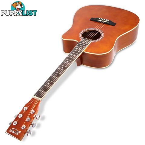 Acoustic Cutaway Steel-Stringed Guitar 41"