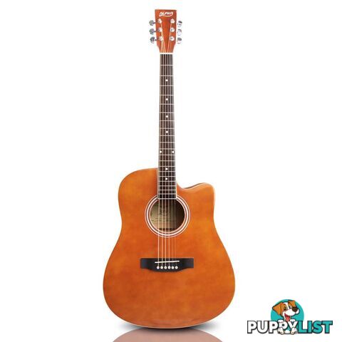 Acoustic Cutaway Steel-Stringed Guitar 41"