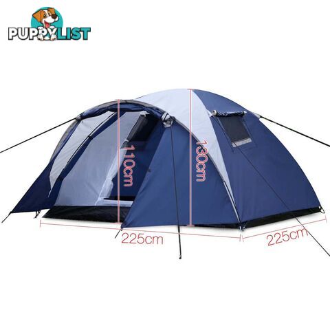 Weisshorn 4 Person Double Layer Camping Tent