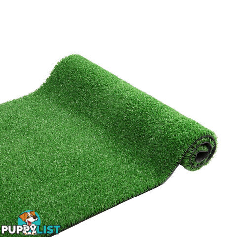 Artificial Grass 10 SQM Polypropylene Lawn Flooring 15mm Olive