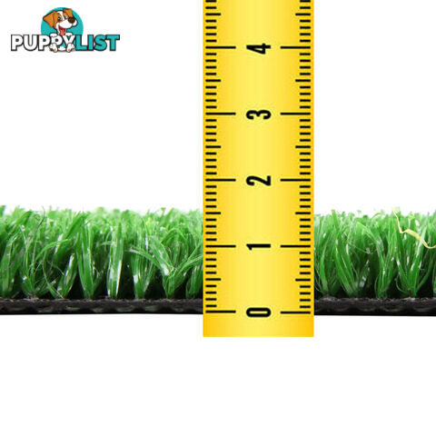 Artificial Grass 10 SQM Polypropylene Lawn Flooring 15mm Olive