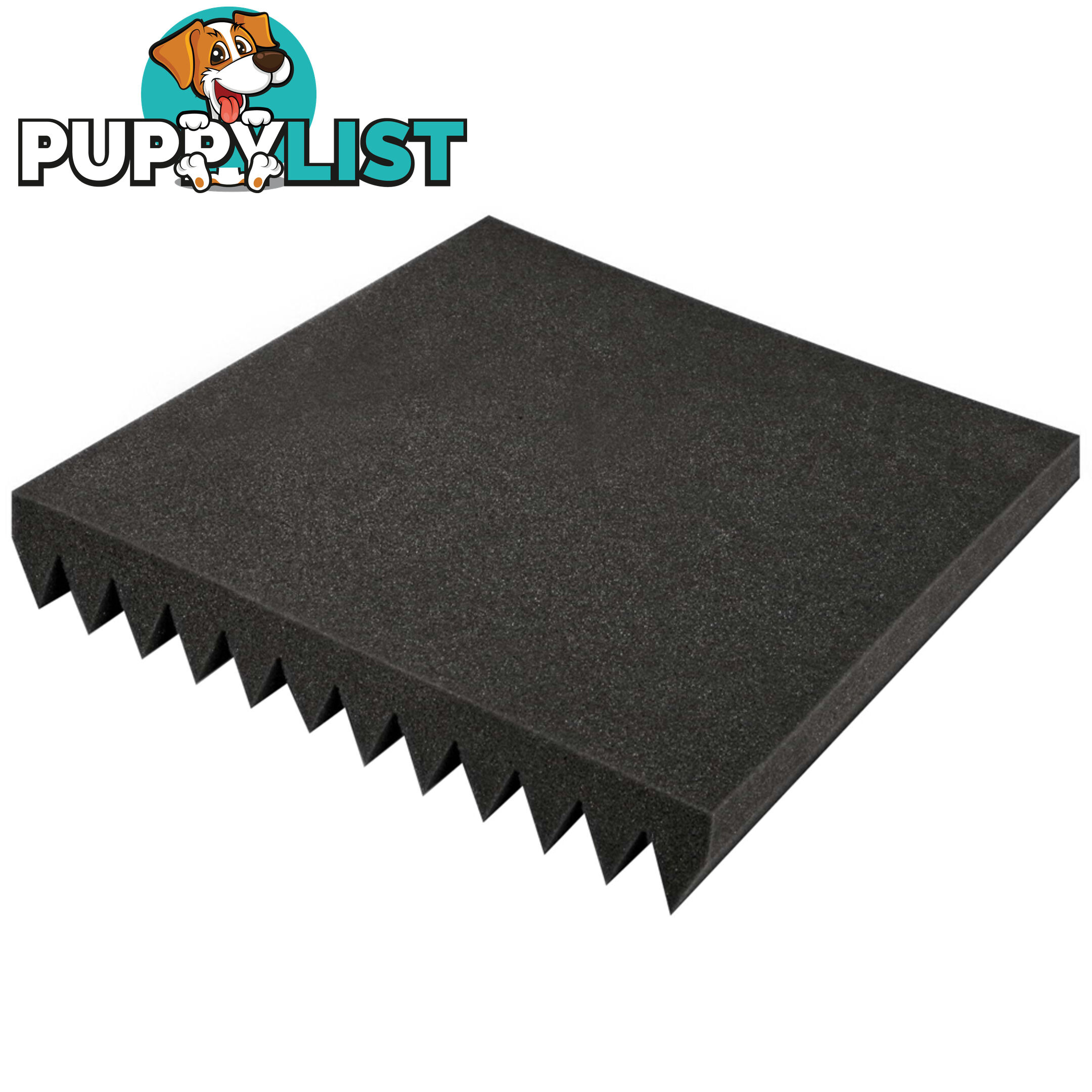 Set of 20 Studio Wedge Acoustic Foam Charcoal 30 x 30cm