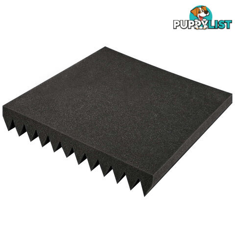 Set of 20 Studio Wedge Acoustic Foam Charcoal 30 x 30cm