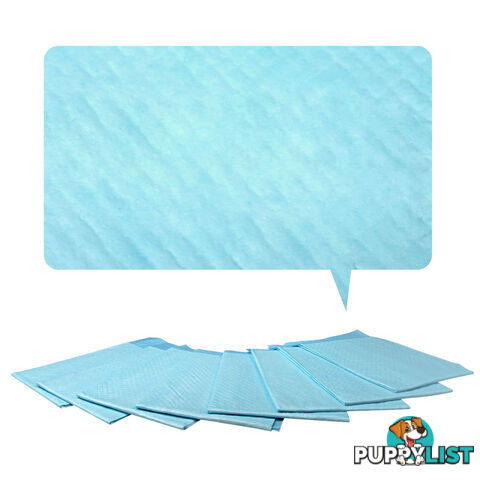 100 Puppy Pet Dog Toilet Training Pads Blue