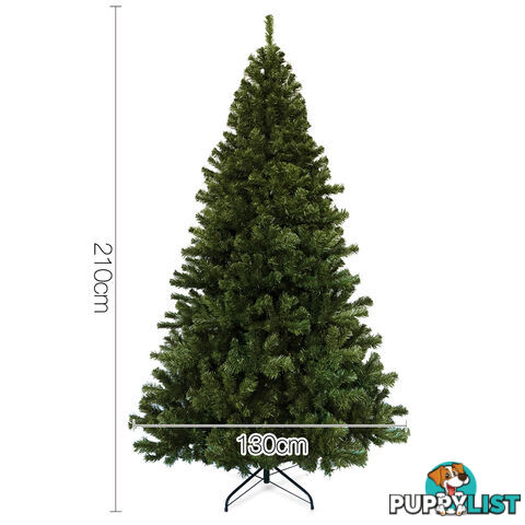 2.1M Christmas Tree 1550 Tips - Green