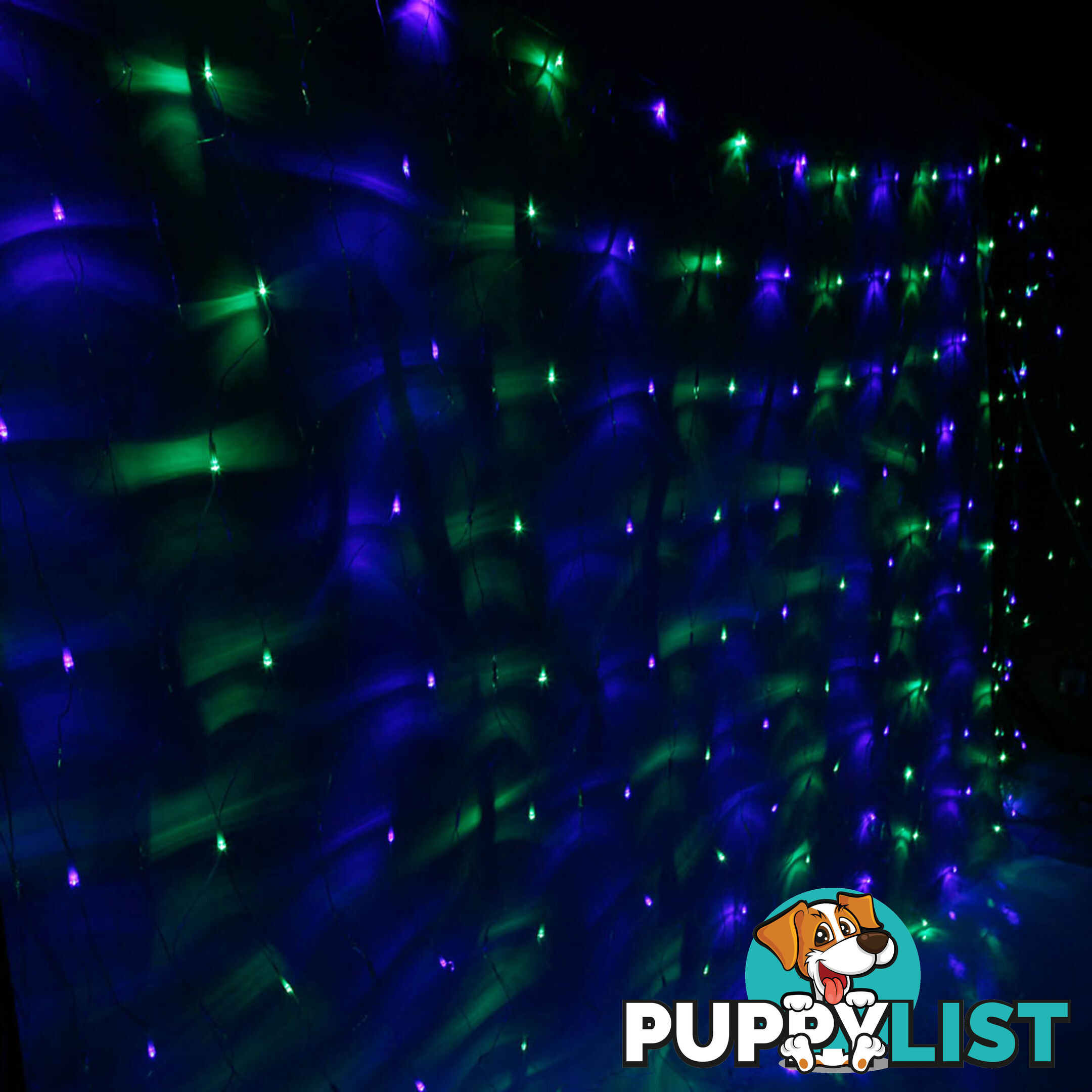 400 LED Christmas Net Lights Multi Colour