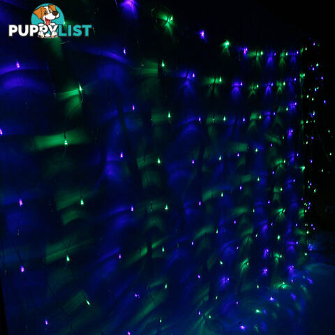 400 LED Christmas Net Lights Multi Colour