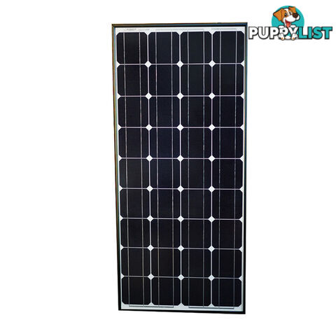 12V 100W SOLAR PANEL KIT HOME GENERATOR MONO CARAVAN CAMPING POWER CHARGING