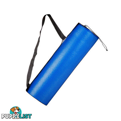 Yoga Gym Pilates EPE Stick Foam Roller Blue 45 x 15cm