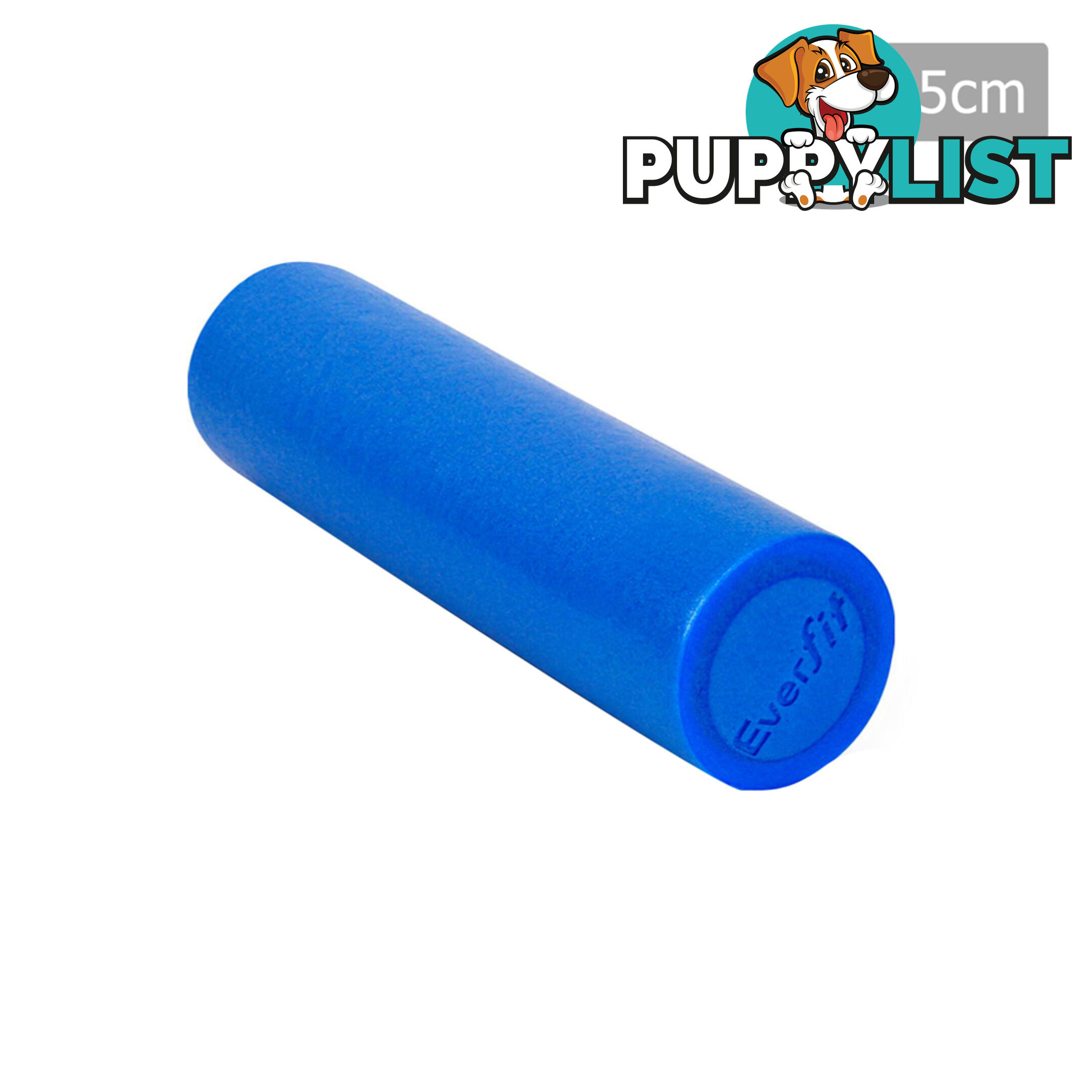 Yoga Gym Pilates EPE Stick Foam Roller Blue 45 x 15cm