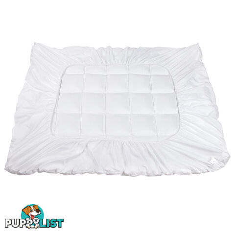 Pillowtop Mattress Topper Memory Resistant Protector Pad Cover Queen