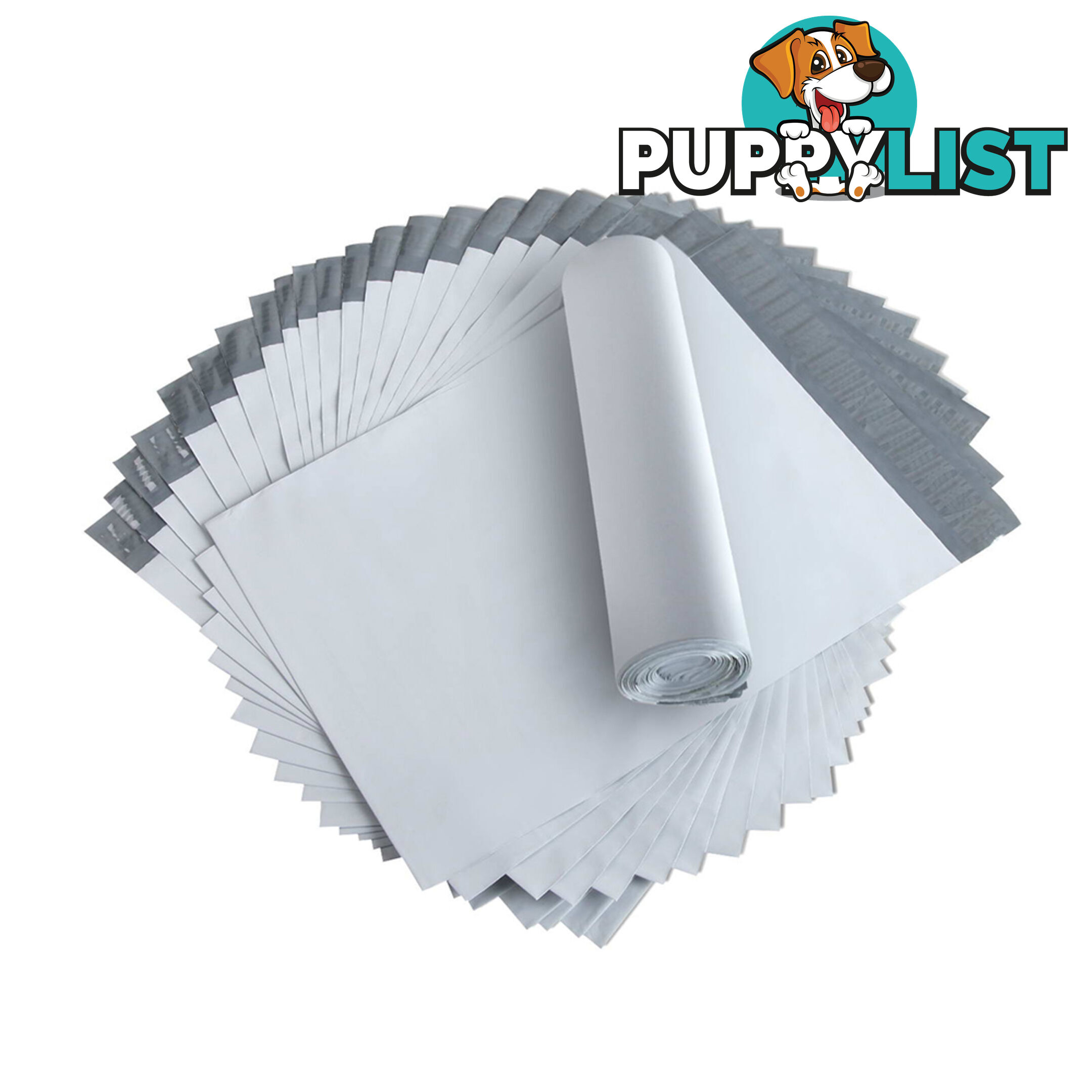 Set of 200 Poly Mailer Bags - 310 x 405mm