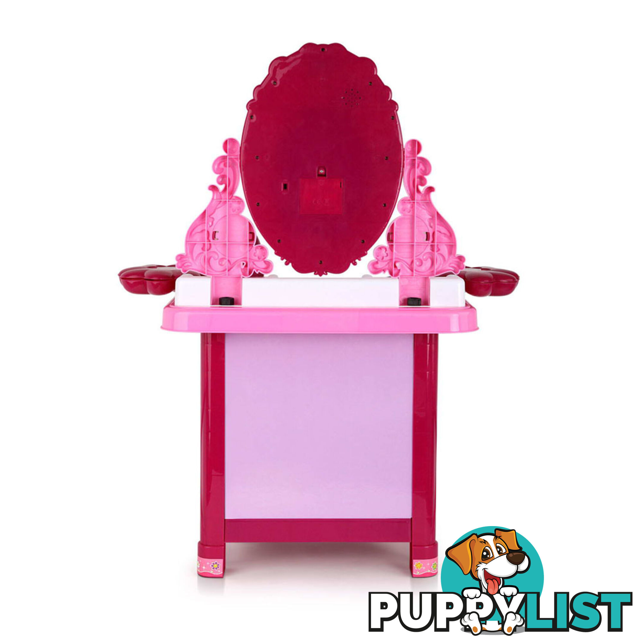 Kids Play Set Make Up Dresser 30 Piece - Pink