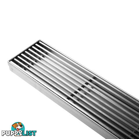 Heelguard Stainless Steel Shower Grate Drain Floor Bathroom 900mm