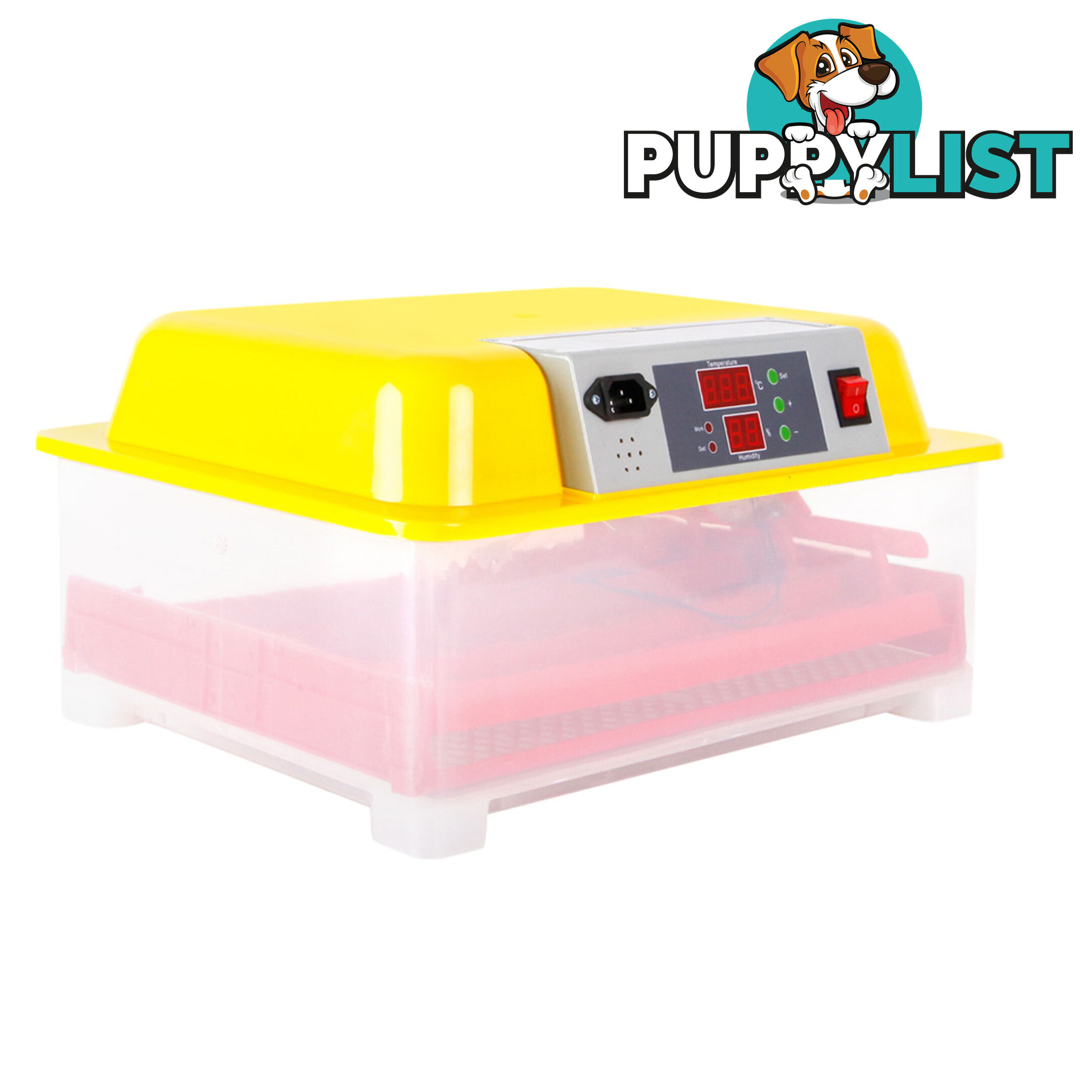 Automatic 24 Egg Incubator Yellow