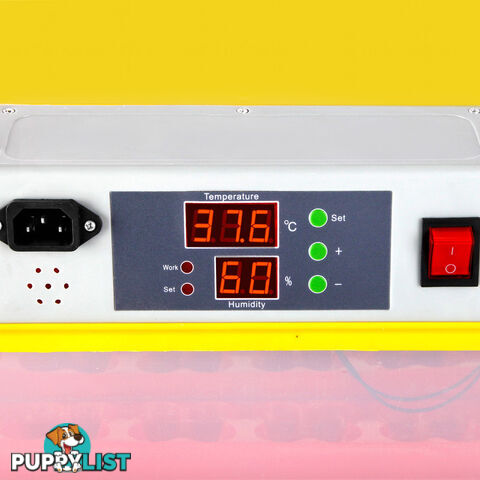 Automatic 24 Egg Incubator Yellow