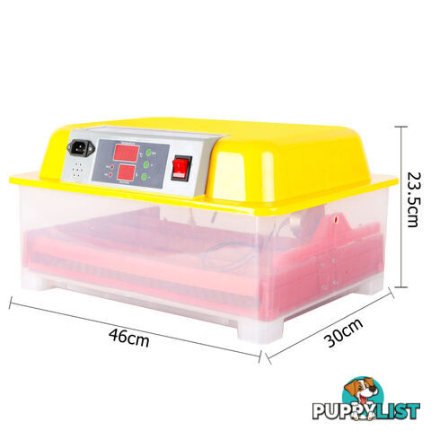 Automatic 24 Egg Incubator Yellow